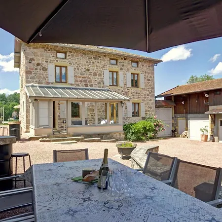 Εξοχικό σπίτι Harmonieux 8 Pers Avec Cheminee Et Animaux Admis - Fr-1-496-32 Belmont-de-la-Loire